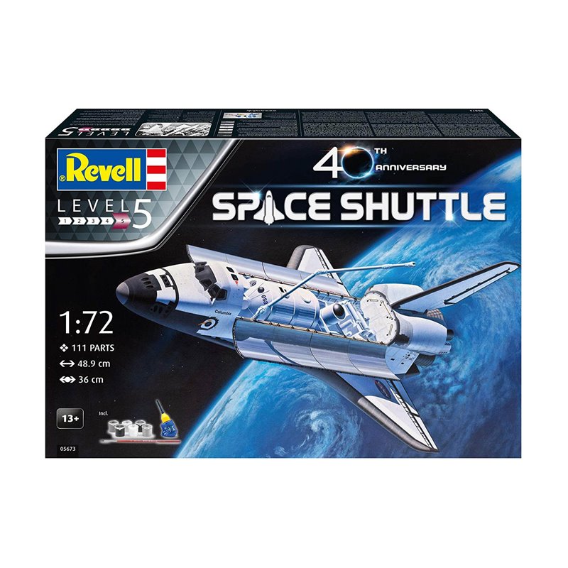 revell 05673 172 space shuttle 40th anniversary